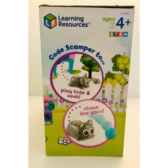 Learning Resource Preschool Coding Critters STEM Skills Scamper & Sneaker - Picture 4 of 12